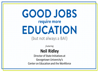 Register now for FCAN webinar: Good Jobs Require More Education (But Not Always a BA!)