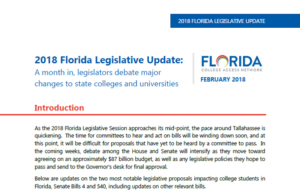 2018 Florida Legislative Update