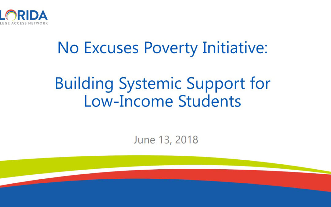 No Excuses Poverty Initiative: Building Systemic Support for Low-Income Students