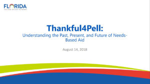 Thankful4Pell: The Past, Present, and Future of Need-Based Aid