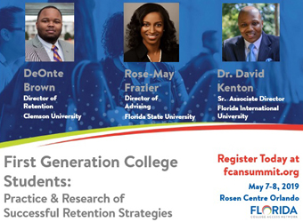 Summit Speaker Series — First Generation College Students: Practice and Research of Successful Retention Strategies