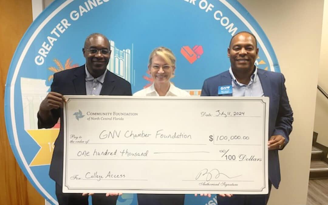 Supporting Student Success: Greater Gainesville Chamber Foundation Receives New Funding to Expand Education Initiatives